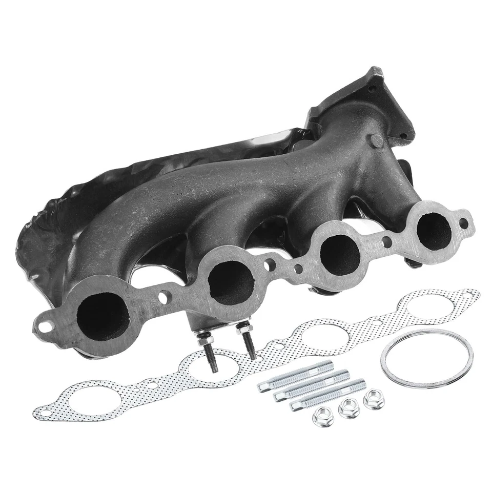 2x Colector de escape con kit de junta para GMC Savana Sierra 1500 Yukon izquierda y derecha Foto 3 de 4