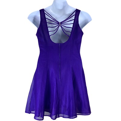 tulle under dress Lavender Strapless Puffy Midi Tulle Dress L / 8 / Lavender