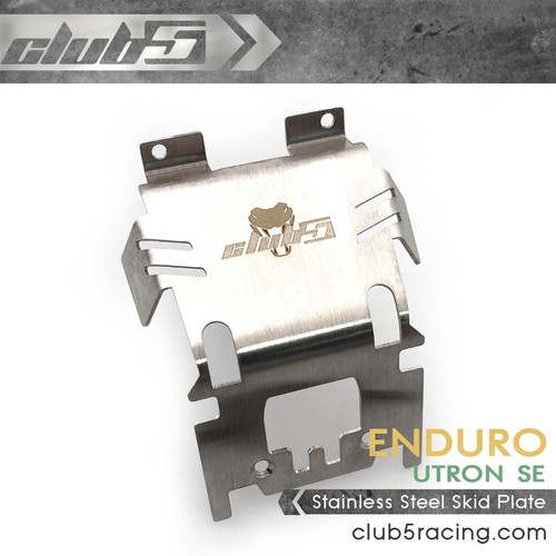 Stainless Steel Skid Plate Set for Element Enduro IFS 2 Utron SE - Picture 6 of 9