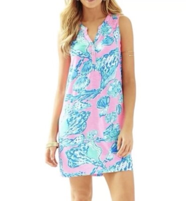 lilly pulitzer essie dress barefoot princess Lilly Pulitzer | Dresses | Lilly Pulitzer Essie Pink Pout Barefoot Princess  Sleeveless Dress Womens Xxs