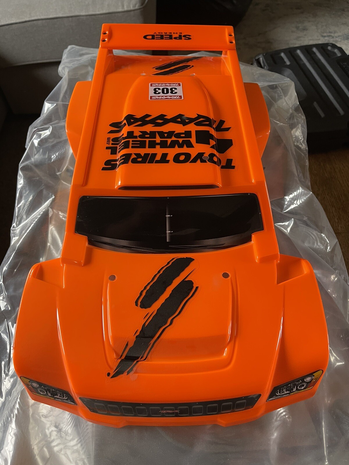 RARE Traxxas Slash Robby Gordon 1/10 Short Course Truck Body Speed