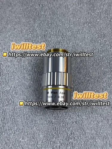 1 pcs Mitutoyo M Plan Apo 10X/0.28 microscope objective lens *IW