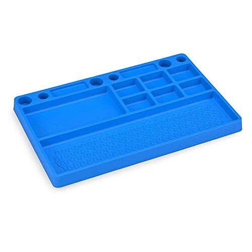 J Concepts Inc. Parts Tray Rubber Material Blue JCO25501 Tool/Parts Storage - Picture 1 of 2