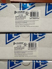 Louroe LE-769 Verifact DV Mic Level Microphone - 4 Brand New in Box - 1 Opened