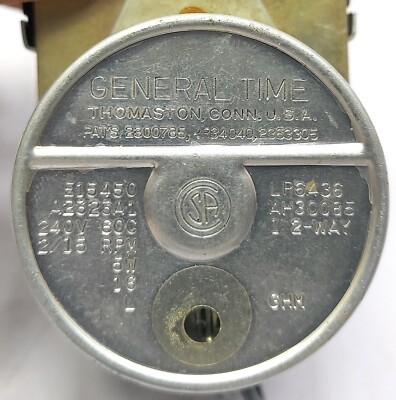 GENERAL TIME DA21-004 Einstellbares Zeitverzögerungsrelais 120 VAC 9,5