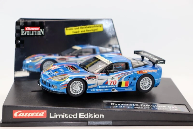 Chevrolet Corvette C6R 2006 Carrera Evolution 1/32 juguete de carreras coches tragamonedas Foto 2 de 4