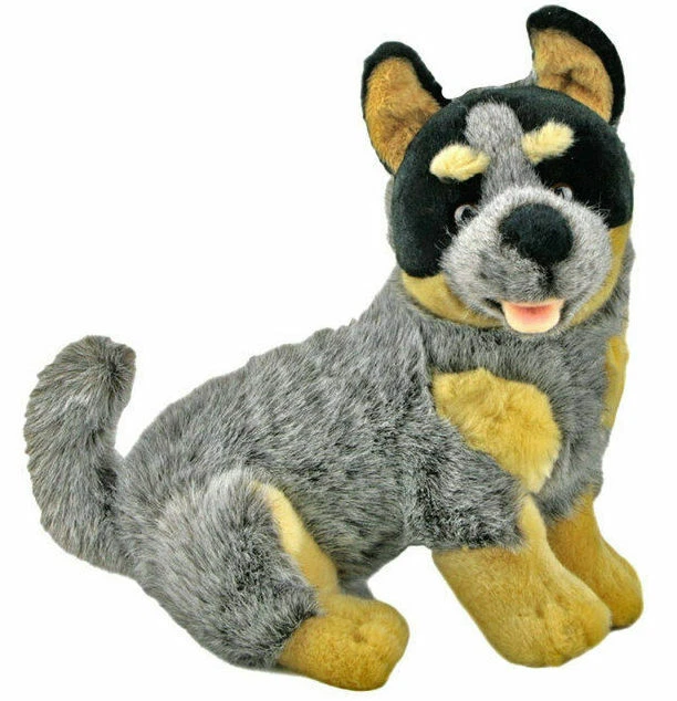 ~❤️~BOCCHETTA BLUEY Australian Cattle Dog Puppy 22cm 9 Blue Heeler soft  toy~❤️