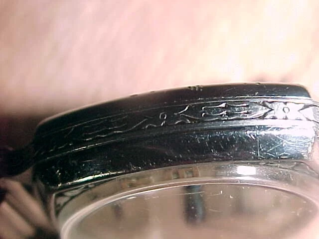 ELGIN 1928 - FUNDA DE COJÍN DE NÍQUEL - BISEL ESMALTADO - BANDA KREMENTZ Foto 4 de 4