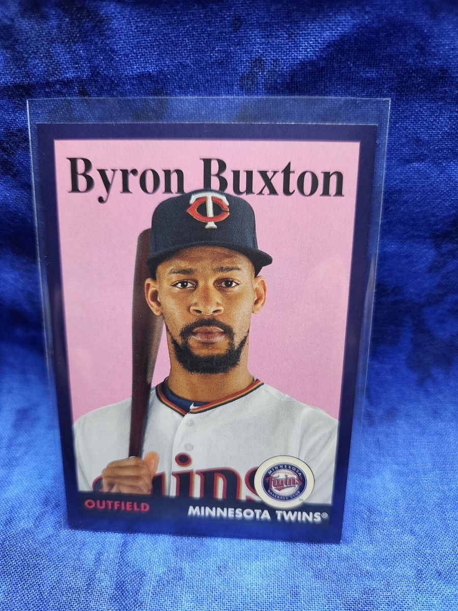 2019 Topps Archives - 1958 Design Purple #74 Byron Buxton /175 | eBay