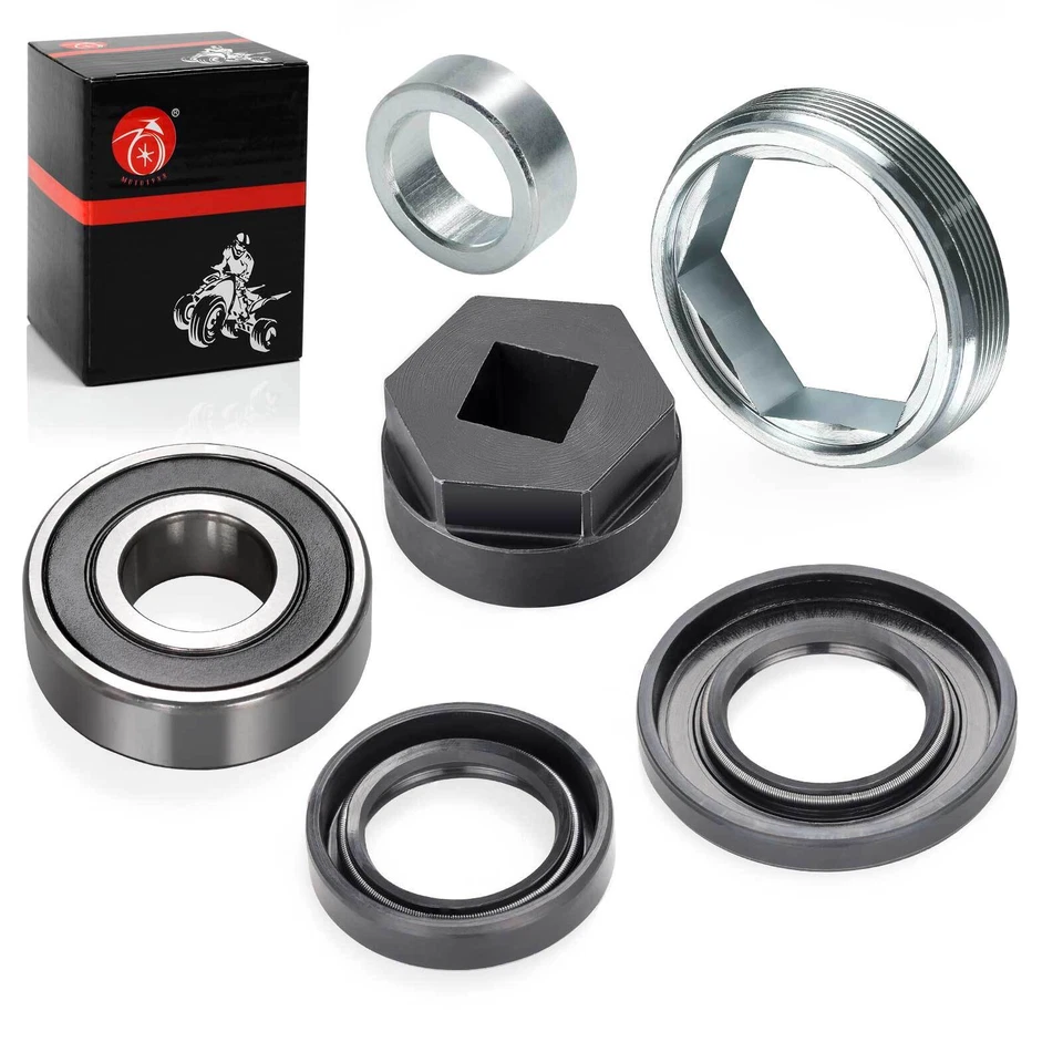 Soporte de sello de cojinete de vástago de dirección tuerca y herramienta de extracción para YAMAHA Banshee Warrior Foto 4 de 4