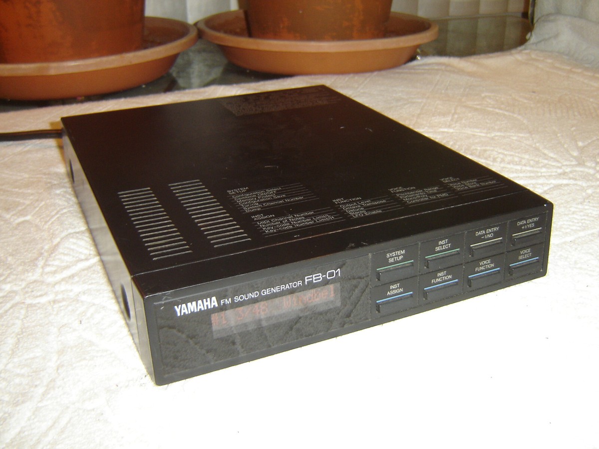Yamaha FB-01, FM Sound Generator, Vintage Unit | eBay