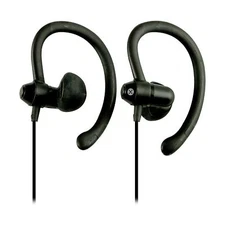 Moki ACC-HPS90BK 90 Degree Sports Earphones, Black