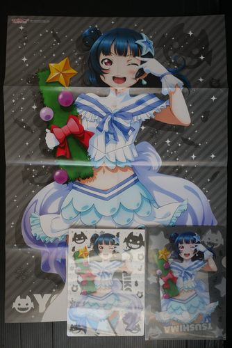 Dengeki G's Magazine 2020 January (Love Live! Sunshine!! etc.) Poster,Clear File - 第 2/16 張圖片