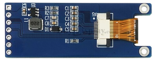 White 16-Level Grayscale 1.21" Graphic OLED Display Screen 160x64 SSD1362,SPI - Picture 11 of 12