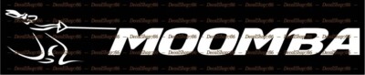 Moomba Boats - Outdoor Sports - Car/SUV/Truck Vinyl Die-Cut Peel N' Stick Decals