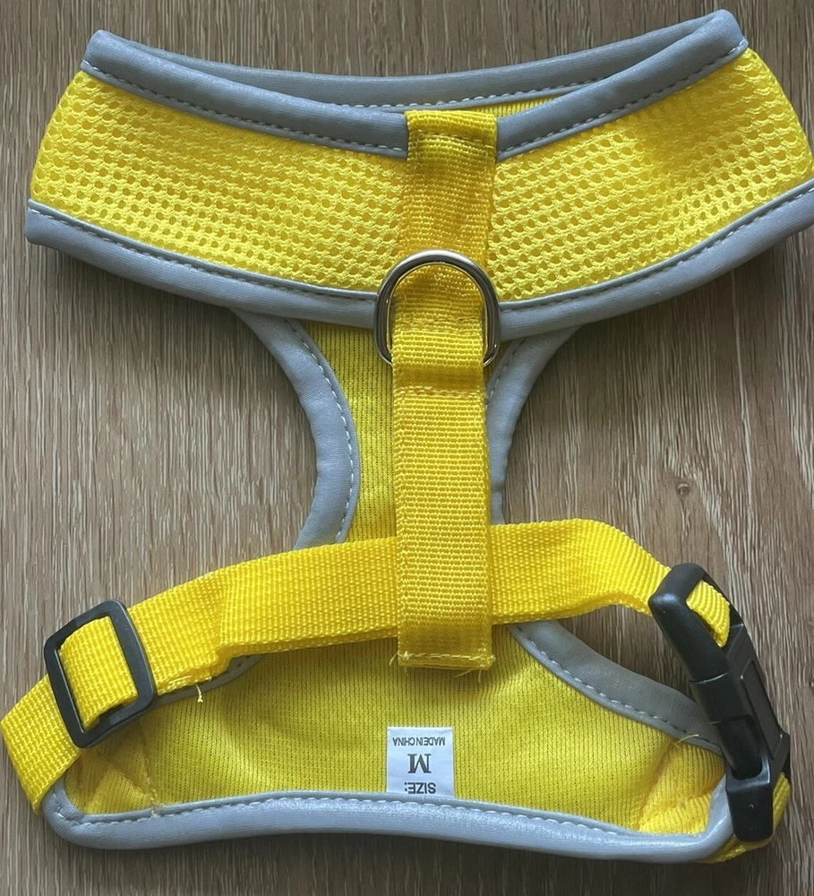 Dog Harness, No Pull Reflective Adjustable Breathable Mesh Paw Design S M L