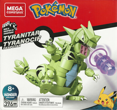 MEGACONSTRUX POKEMON GMD 32 TYRANITAR TYRANOCIF DESPOTAR Neu new
