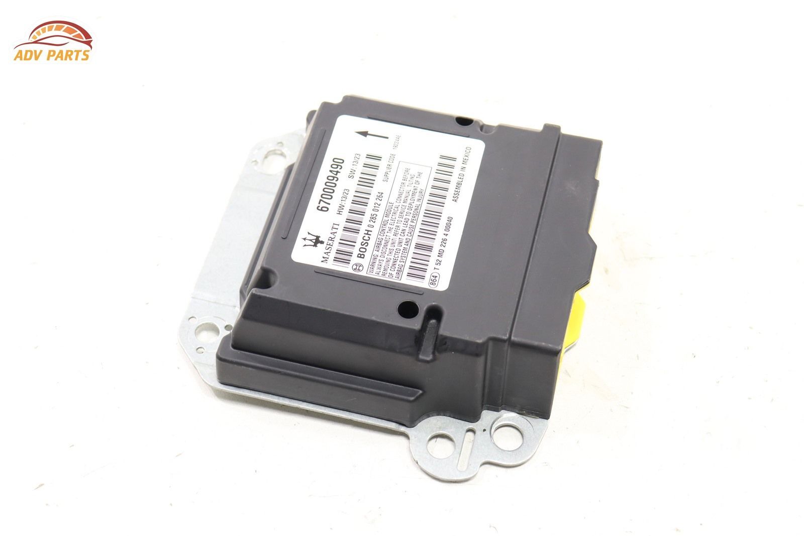 14-16 MASERATI QUATTROPORTE AlRBAG RESTRAINT CONTROL MODULE COMPUTER UNIT OEM