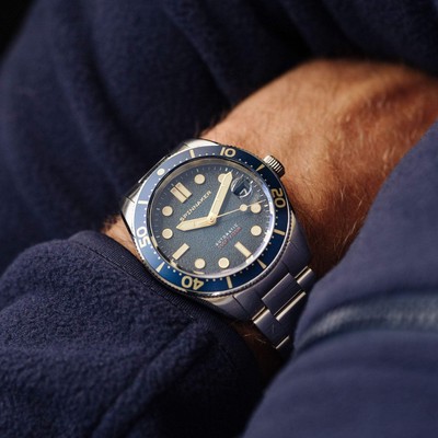Spinnaker Croft Automatic Regiment Blue Watch - Brand New | eBay