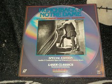 Hunchback of Notre Dame Laserdisc LD Commentary Charles Laughton Free Ship 50