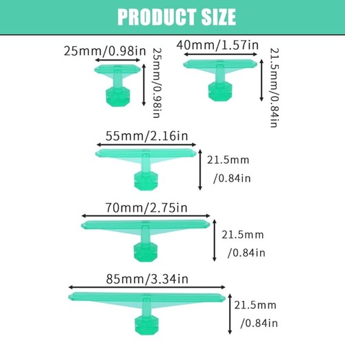 Professional Dent Removal Tabs Car Transparent Step Tool For Shallow/Deep Dents - Zdjęcie 8 z 8