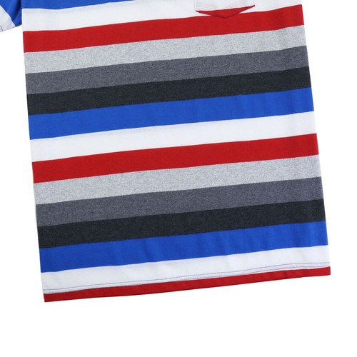 Men's Striped T-Shirt Collection - Comfortable Cotton Tees, Variety of Colors - Picture 6 of 10