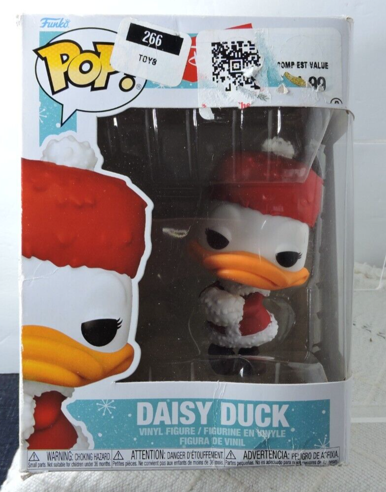 Funko pop Disney Daisy Duck christmas vinyl figure