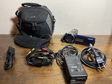 Blue Sony Handycam DCR-SX45 2000x Digital Zoom 70x Extended Zoom Camcorder