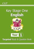 Cgp Books - New KS1 English Targeted Study Question Book - Year 1 - - G245Z