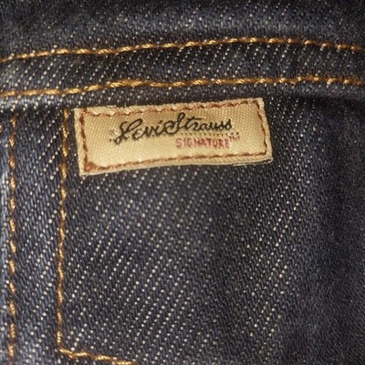 Levi Strauss Signature Trucker Jean Jacket Blue Denim Mens Size 2xl