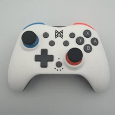 Mobile Gaming Corps MGC Wireless Controller for Nintendo Switch – White w/ Blue