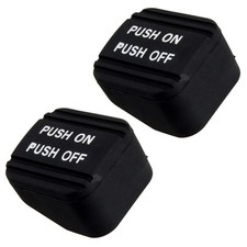 2x Bremspedal Pedalgummi passt für Nissan Altima Maxima Quest Titan Leaf Rogue