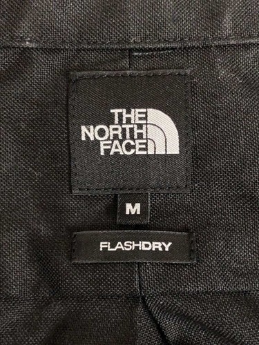THE NORTH FACE LONG SLEEVE SHIRT L S HALF DOME M COTTON Black Used - Picture 3 of 5