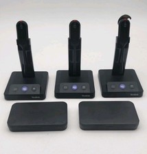 Lot Of 3 Yealink WH63 UC Wireless DECT Headset WHB630 Base Bluetooth Mono