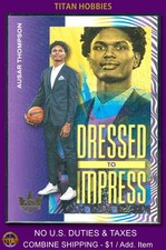 2023-24 Panini Court Kings Dressed To Impress ROOKIE #9 Ausar Thompson RC