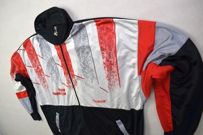 Rucanor Belgium Swim Team Trainings Jacke Vintage Sport Jacket Jumper Track Top 