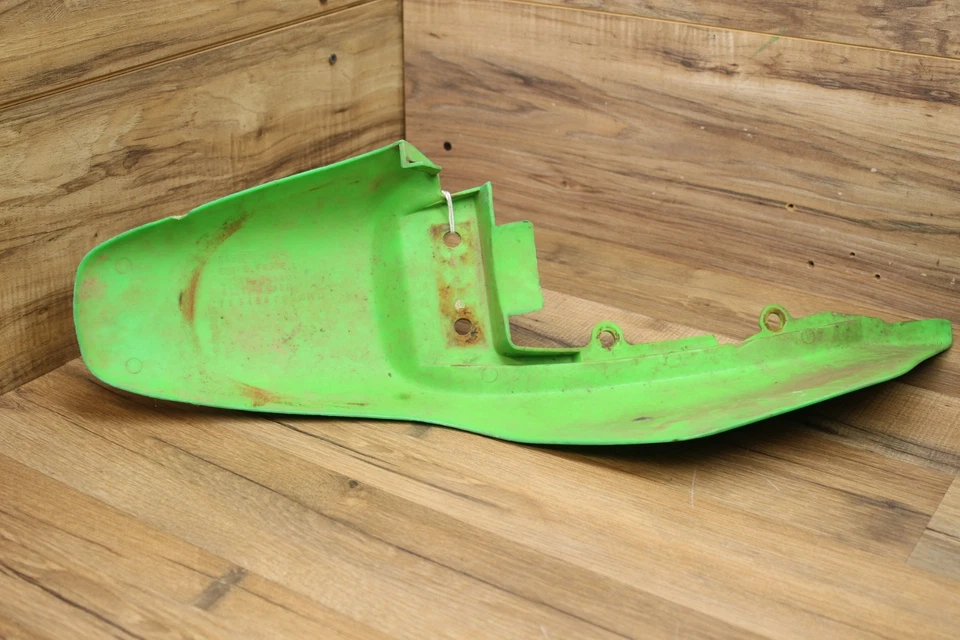 2003 03 Suzuki JR50 JR 50 Kawasaki KDX50 KDX Rear Back Left Fender Green - Image 3 of 4