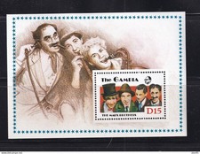 Gambia 1988 Sc 776 Entertainers The Marx Brothers Kleinbogen postfrisch 16569