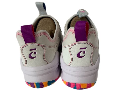 Clove Women’s Size 6 White Sunset Pop Nursing Shoes Classic Sneakers CL0028 - Picture 4 of 8