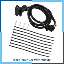 Pack(1) 7 Way RV Wiring Plug Harness Extension for Dodge for Ram 1500 2500 3500