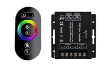 RGB RF Wireless Touch Remote LED Dimmer Controller LED Strip Light DC12V-24V 8A