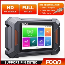 Construction Machinery Scanner Dpf Regen Heavy Truck Diagnostic Tool