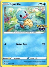 Squirtle Normal Common Pokemon GO 015/078 NM