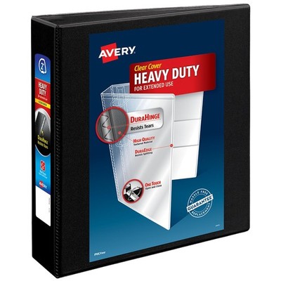 Heavy-Duty 3 Ring Binder, 2'' Slant Rings, 530-Sheet Capacity, Office & School Us