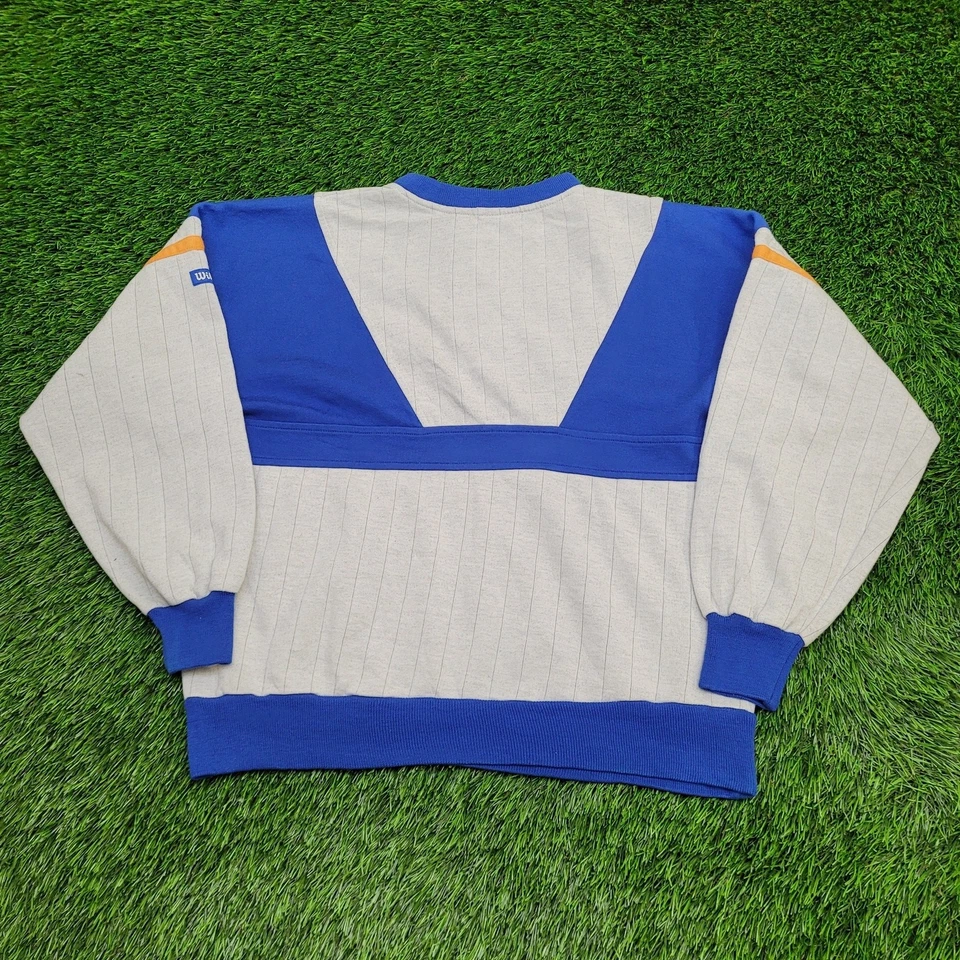 Sudadera Tenis Wilson Vintage Años 90 Mujer Mediana 20x22 Foto 2 de 4