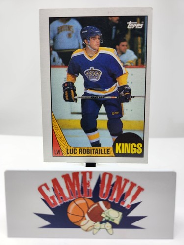 Luc Robitaille #42 1987 Topps card