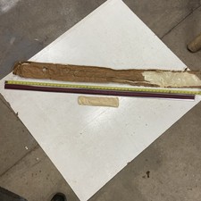 Nos 1977 - 79 Thunderbird Passenger Door Vinyl Moulding Dark Red D7sz-6520878-ad