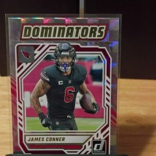 2025 Panini Donruss Dominators James Conner #DOM-JCR Arizona Cardinals Card