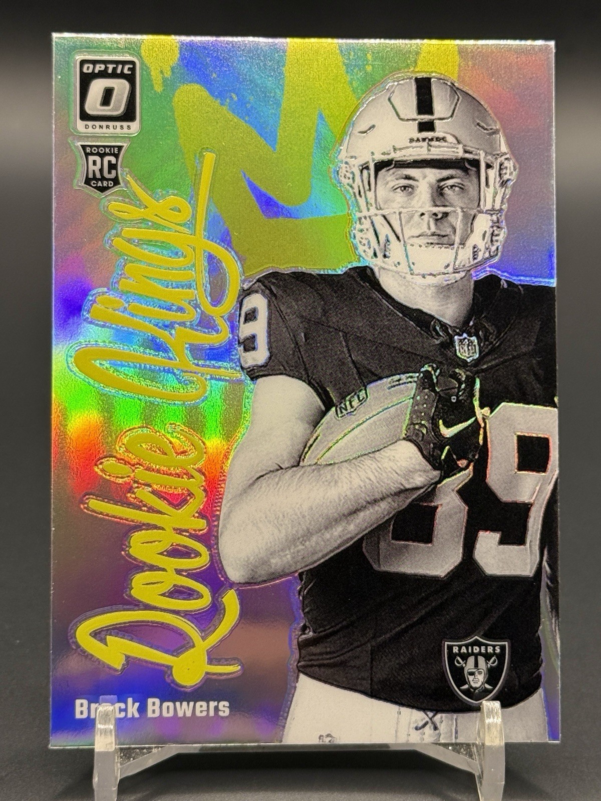 2024 Donruss Optic Rookie Kings #7 Brock Bowers SSP Case Hit Rookie RC - NM-MT