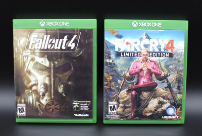 Xbox One Games (lot of 2) FarCry 4 Limited Edition & Fallout 4